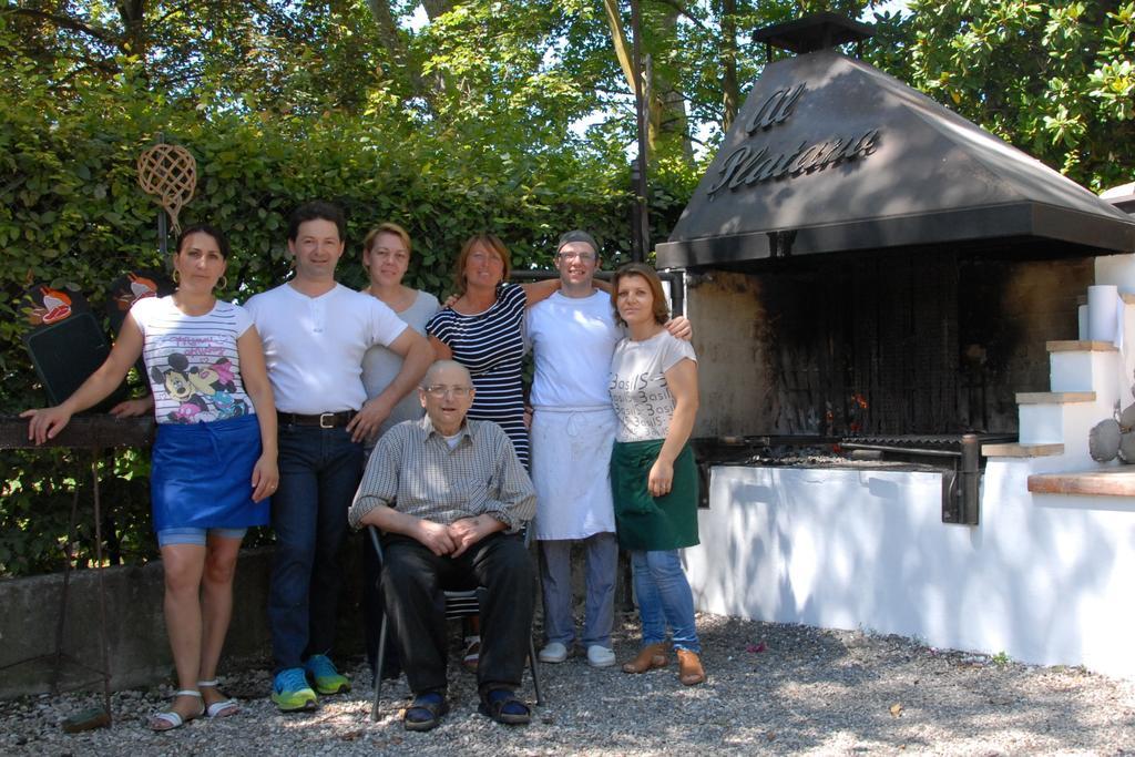 Albergo Al Platano Caprino Veronese Buitenkant foto